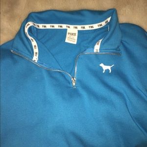 VICTORIA SECRET “PINK” half-zip up sweater